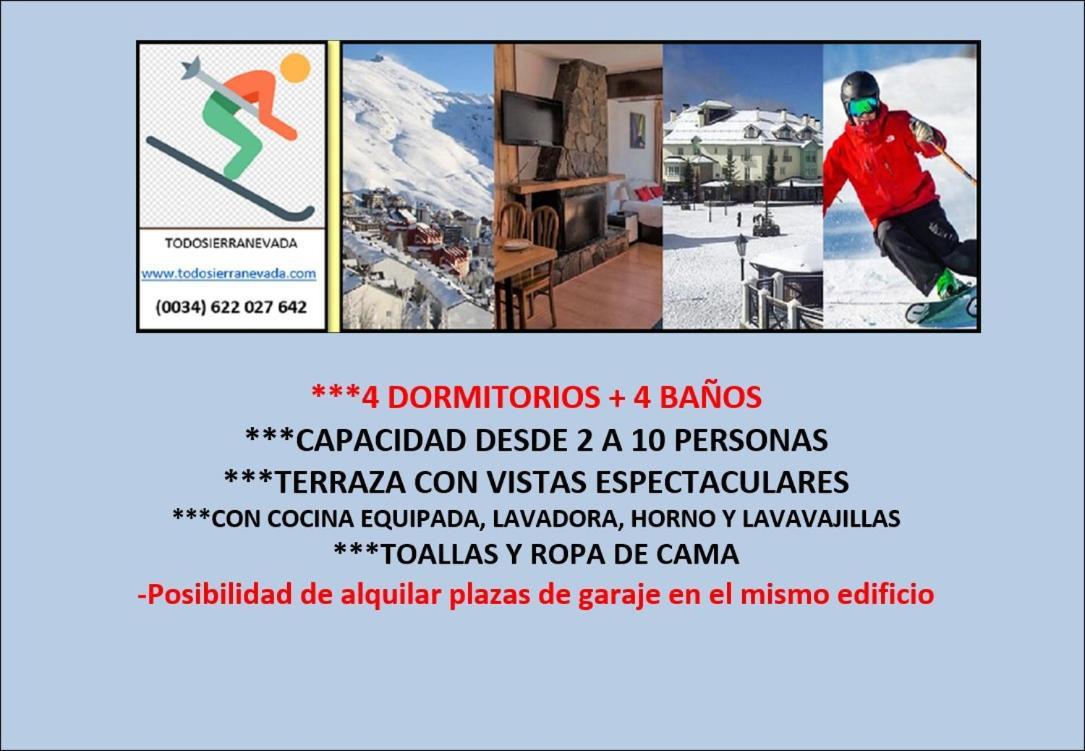 Todosierranevada - Duplex 4 Dormitorios - Vistas Espectaculares A La Montana Sierra Nevada Kültér fotó